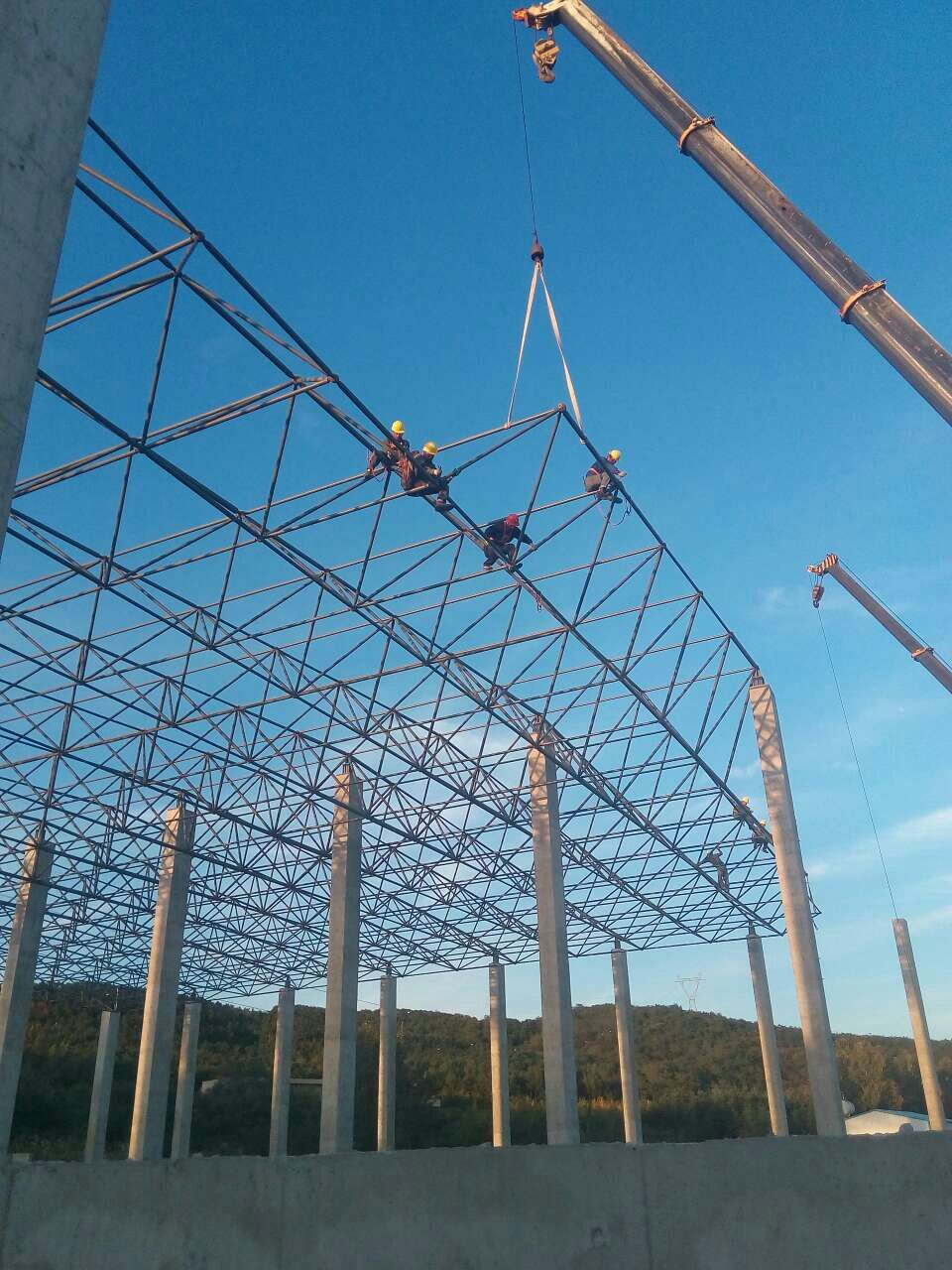 应城汪清物流园网架